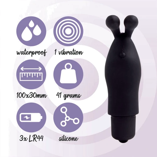 Вибратор на палец FeelzToys Magic Finger Vibrator Black