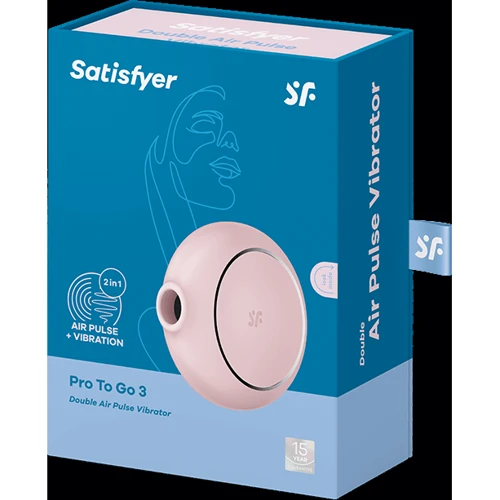 Вакуумный стимулятор Satisfyer Pro To Go 3 Rose