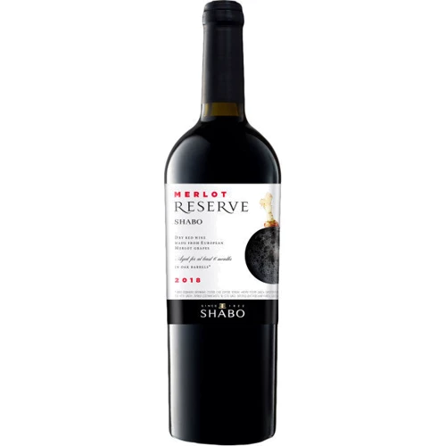 Вино Shabo Reserve Мерло сухое красное 0.75л 12-14% (PLK4820070403022)