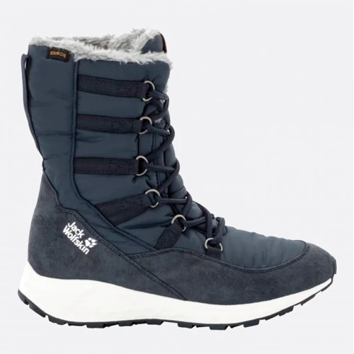 Полусапоги Jack Wolfskin Nevada Texapore High W 4035801-1171 38.5 синие текстиль зима