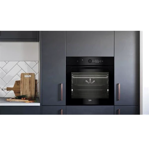 Духовой шкаф электрический Beko BBIM17400BPSE: Функция СВЧ нет