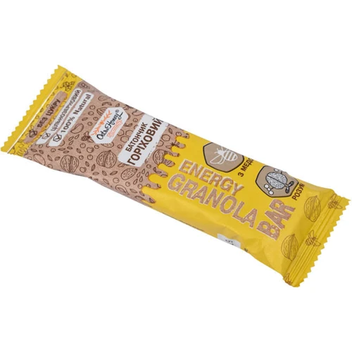 Батончик гранола Oats&Honey Ореховый бокс 24 шт х 40 г (4820013335304): Вес нетто 24х40 г