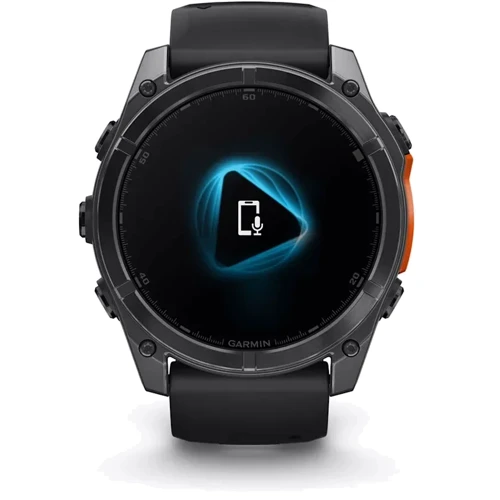Смарт-часы Garmin Fenix 8 AMOLED 51mm Slate Grey with Black Silicone Band (010-02905-00): Фитнес-функции Альтиметр, GPS-модуль, Пульсометр, Пульсоксиметр, Шагомер, Подсчет калорий