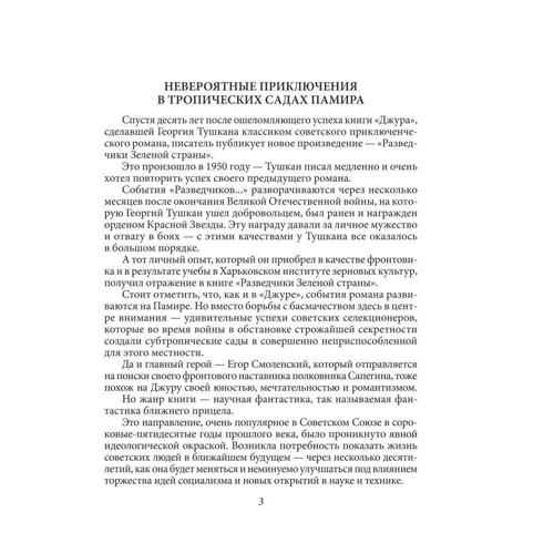 Георгий Тушкан: Разведчики "Зеленой страны": Жанр Современная проза