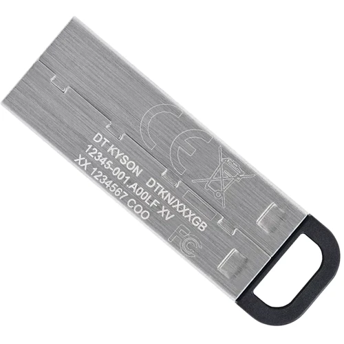 USB-флешка Kingston 512GB Kyson USB 3.2 Silver/Black (DTKN/512GB): Стандарт USB USB 3.2