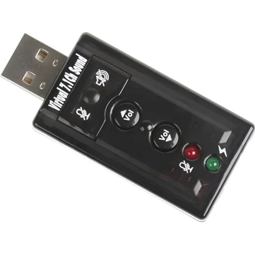 Virtual 7.1 Channel RTL Black: Тип зовнішня