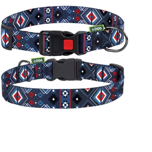 Нашийник HiDog Aztec purple XS 10 мм 18-28 см різнокольоровий (101\1006): Виробник HiDog