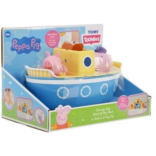 Игрушка для ванной Toomies Лодка дедушки Пеппы (E73414)