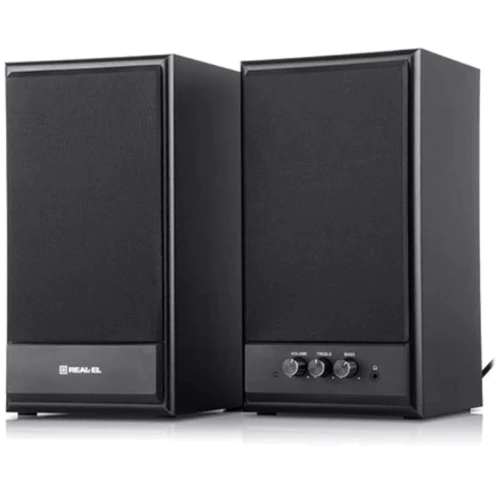 Акустична система REAL-EL S-305 Black: Вихідна потужність колонок 2x20 Вт