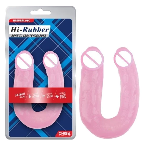 Фаллоимитатор двойной CHISA 14 Inch Dildo Pink