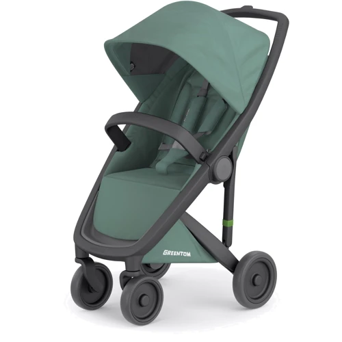 Прогулочная коляска Greentom Classic Sage-Black (8719323779945)