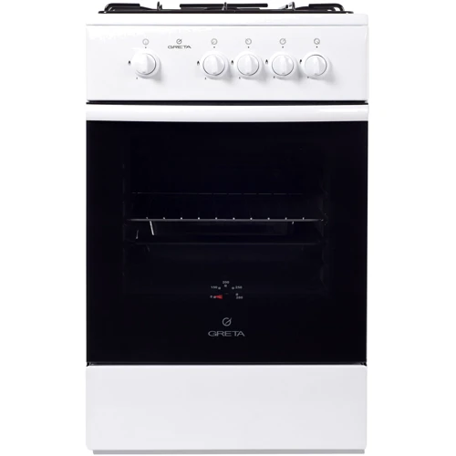 Газовая плита Greta 1470-00-20 W: Тип варочной поверхности газовая