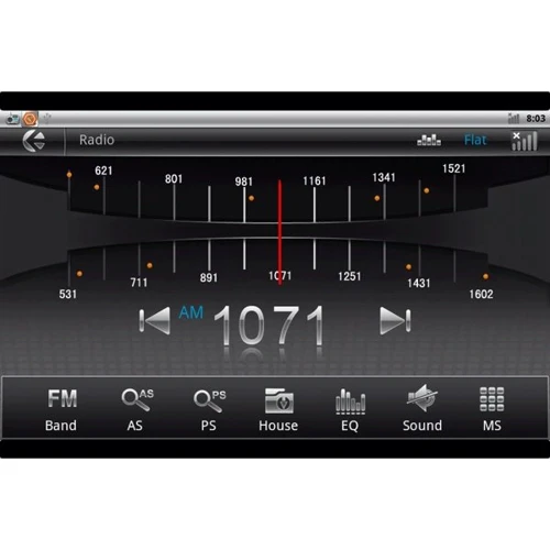 Ca-Fi 621000 2Din Android (OBD2, Torque Pro): Дисплей 6.2-дюйма ємнісний мультисенсорний екран