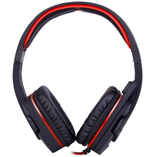Навушники SVEN AP-G855MV Black-Red: Тип конструкції повнорозмірні
