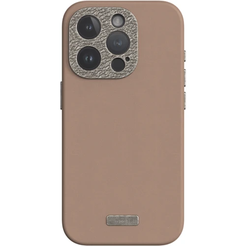 Чохол для iPhone Moshi Napa Slim Hardshell Case Woodsmoke Brown (99MO231107) для iPhone 15 Pro