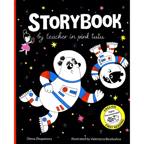 Оlena Zhupanova: Storybook by teacher in pink tutu