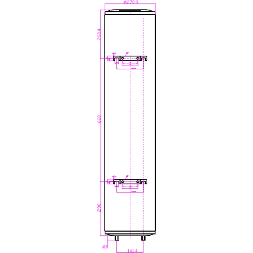 Бойлер Willer IV50R ultra: Мощность, кВт 2