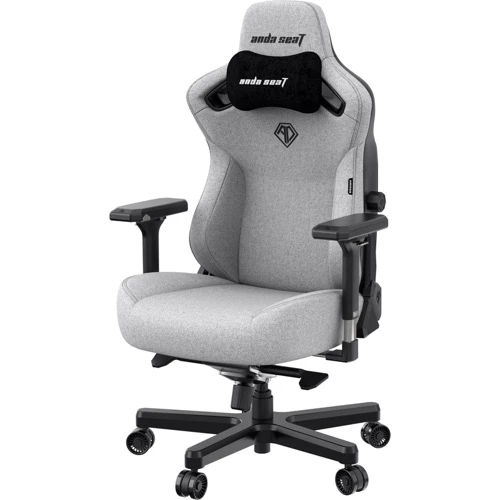 Ігрове крісло Anda Seat Kaiser 3 Grey Fabric Size XL (AD12YDC-XL-01-G-PV/F) фото 5