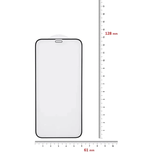 Защитное стекло для iPhone BeCover Tempered Glass Black for iPhone 12 Mini (705378) фото 5