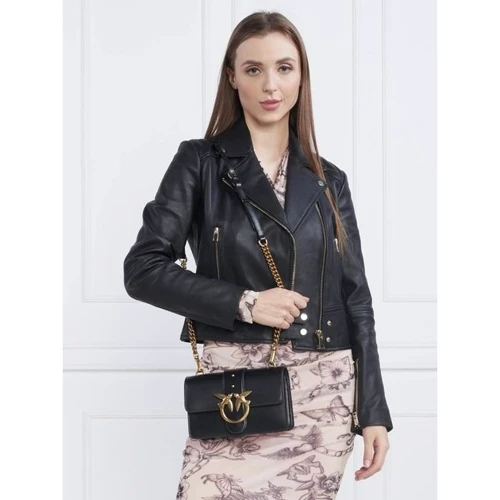 Жіноча сумка крос боді PINKO LOVE ONE MINI CL VITELLO SETA чорна (100059A0F1Z99Q): Стать Женский