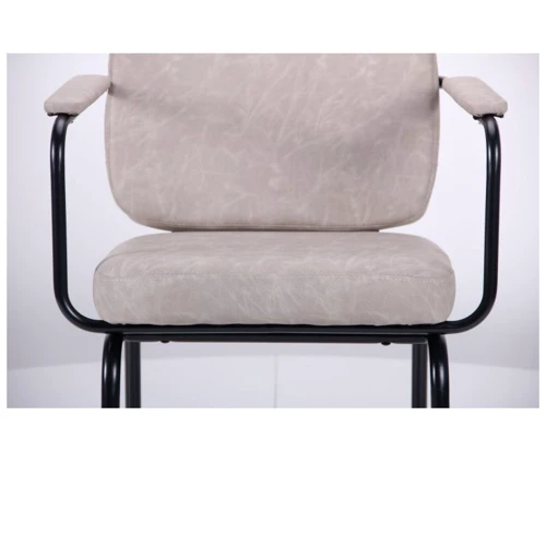 Кресло AMF Oasis Soft черный/cowboy Light Gray (544651) фото 4