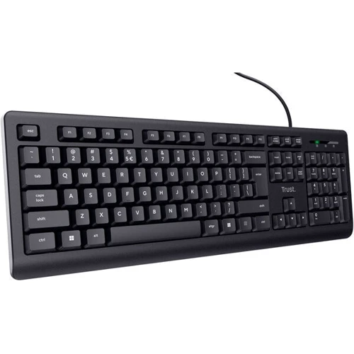 Клавіатура Trust Primo UA Black (24391): інтерфейс підключення USB