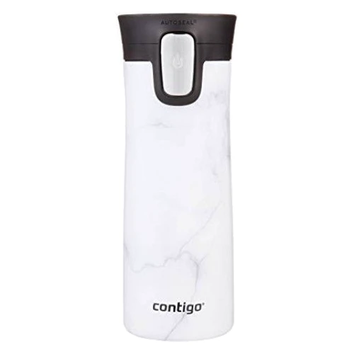 Термокружка Contigo Pinnacle Couture 414 мл White Marble (2081928)