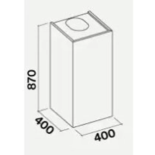 Вытяжка Falmec Mira Black 40 (CMWN40.E1P2#ZZZN491F): Тип воздухоочистителя Рециркуляция, Отвод