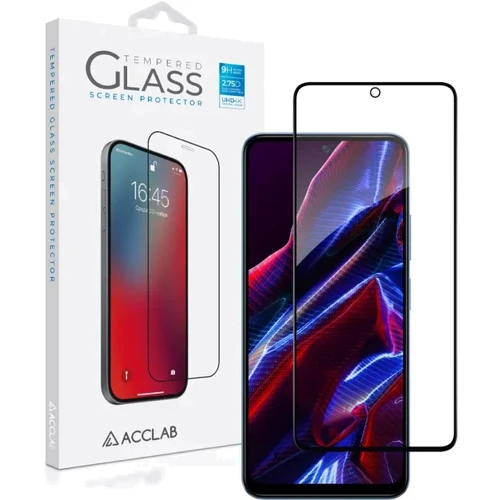 ACCLAB Tempered Glass Full Glue Black для Xiaomi Poco X5: Сумісність Xiaomi Poco X5
