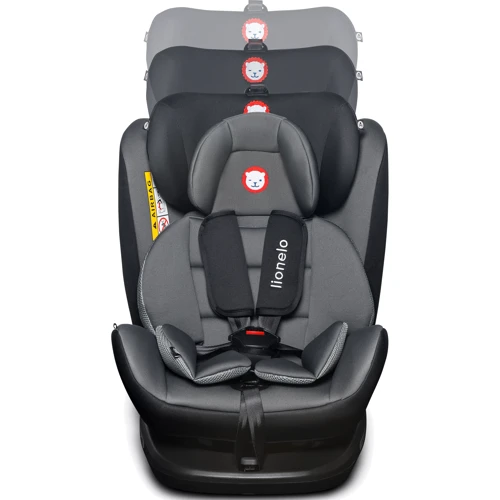 Автокресло Lionelo Bastiaan (0-36 кг) (grey/black)