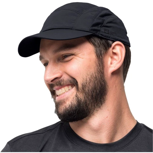 Бейсболка Jack Wolfskin Vent Cap черная (1911511_6000): Производитель Jack Wolfskin