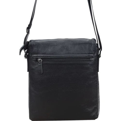 Мужская сумка планшет Borsa Leather черная (1t8870-black): Страна производитель Тайвань