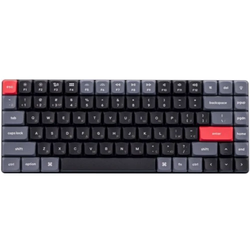 Клавіатура Keychron K3 PRO 84Key Gateron Blue Low Profile QMK UA White Led Black (K3PA2_KEYCHRON)