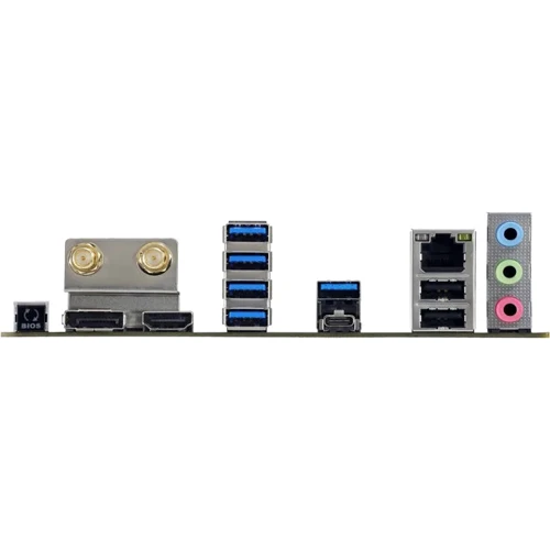 BIOSTAR Z790A-SILVER: Роз'єми на платі USB Type-C, USB 3.2 Gen 1, USB 2.0, СОМ, SATA 3.0, M.2, PCI Express x1