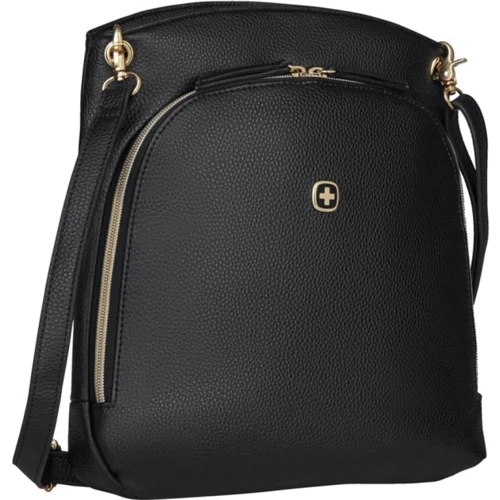 Сумка через плече Wenge LeaSophie Crossbody Tote 10 чорна (610189): Матеріал Поліестер + ПВХ