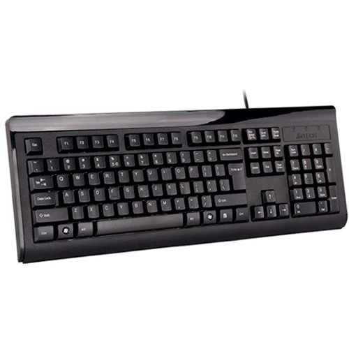 Клавиатура A4Tech KB-8A USB Black: Подключение проводное