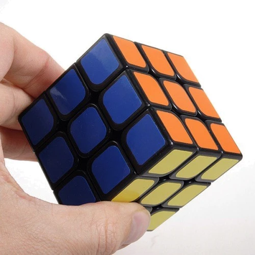 Smart Cube 3х3 Фирменный Плюс Кубик 3х3 черный: Вид Кубик Рубика
