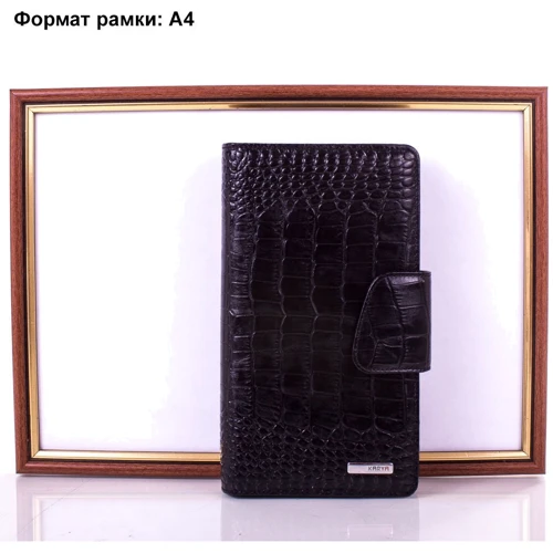 Жіноча візитниця Karya чорна (SHI008-2KR) фото 8