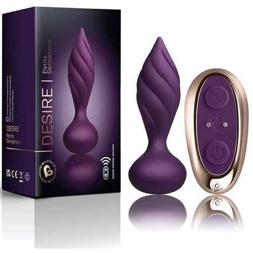 Анальная вибропробка Rocks Off Petite Sensations – Desire Purple