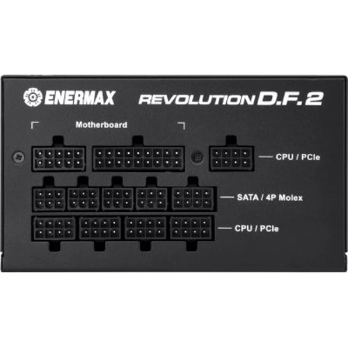 Блок питания Enermax Revolution D.F.2 1200W (ERS1200EWT): КПД, % 90
