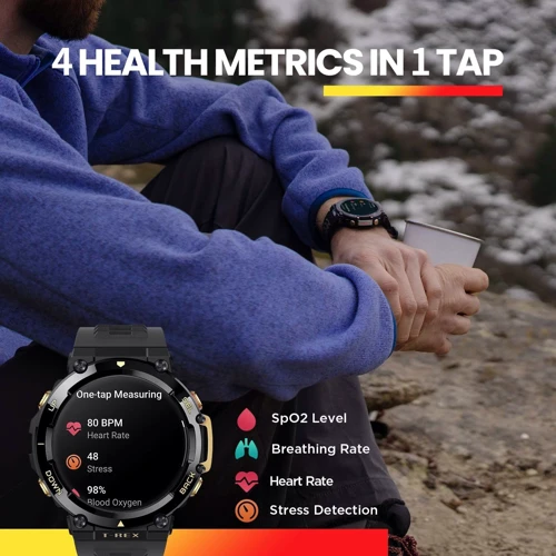 Смарт-часы Amazfit T-Rex 2 Special Edition Ocean Blue: Стандарт защиты 10 ATM