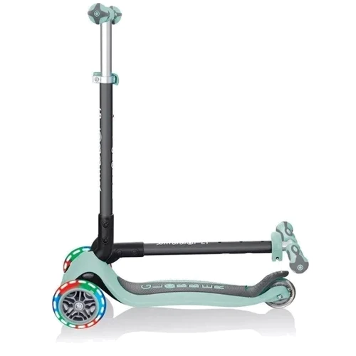 Самокат детский 5 в 1 Globber GO UP Deluxe Lights мятный (646-206) фото 8