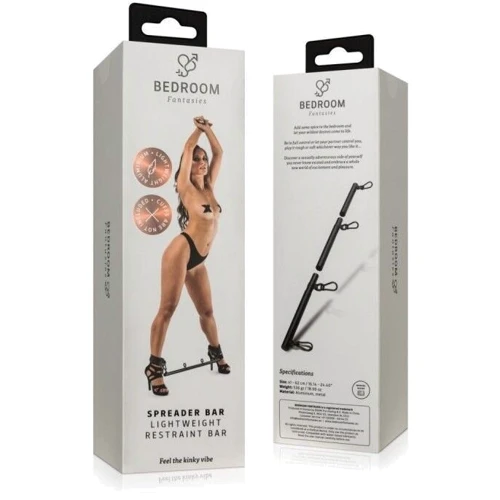 Фиксатор для рук и ног Bedroom Fantasies Spreader Bar Lightweight Restraint Bar - Black