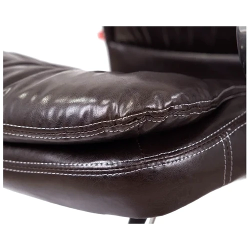 Крісло конференційне АКЛАС Валенсія CF (XY-7004G-1) Коричневий (PU Dark Brown) (00161483)