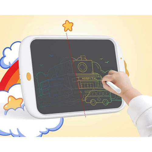 Детский LCD планшет для рисования Beiens Утенок 10” Multicolor белый (К1001white)