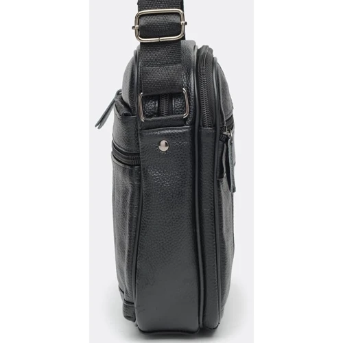 Мужская сумка через плечо Keizer черная (K1688-black): Страна производитель Тайвань