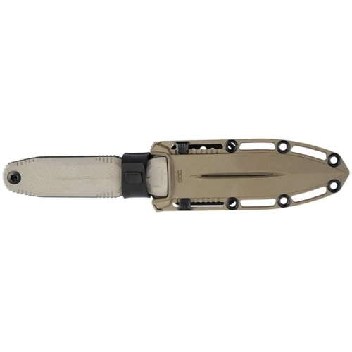Нож SOG Pentagon FX, Flat Dark Earth (SOG 17-61-02-57): Длина клинка, см 12.1