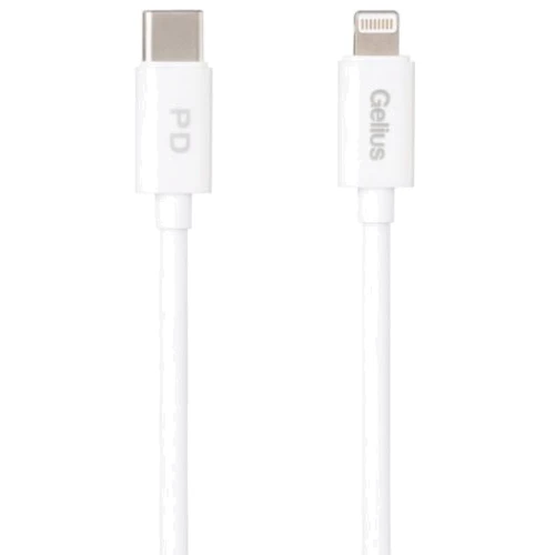 Кабель Gelius Cable USB-C to Lightning Control 20W 2m White (GP-UC114)