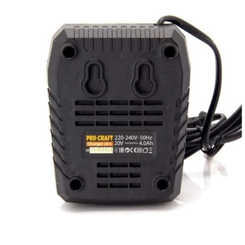Зарядное устройство Procraft Charger20/1: Тип Зарядное устройство