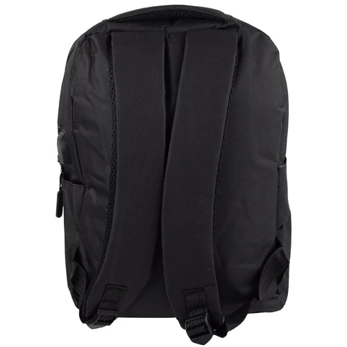 Мужской рюкзак JCB черный (FULJBBP278-BLK): Фактура Тканая
